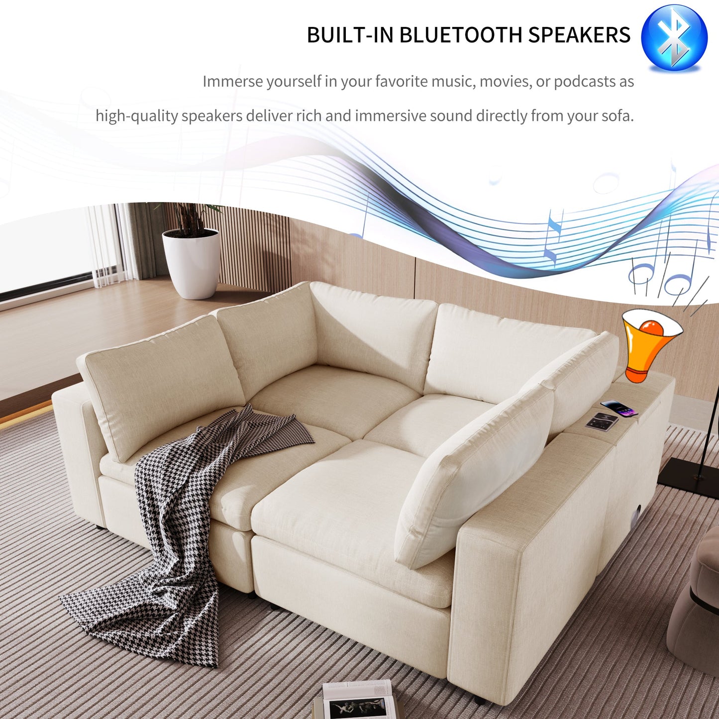 Calypso Modular Smart Sofa