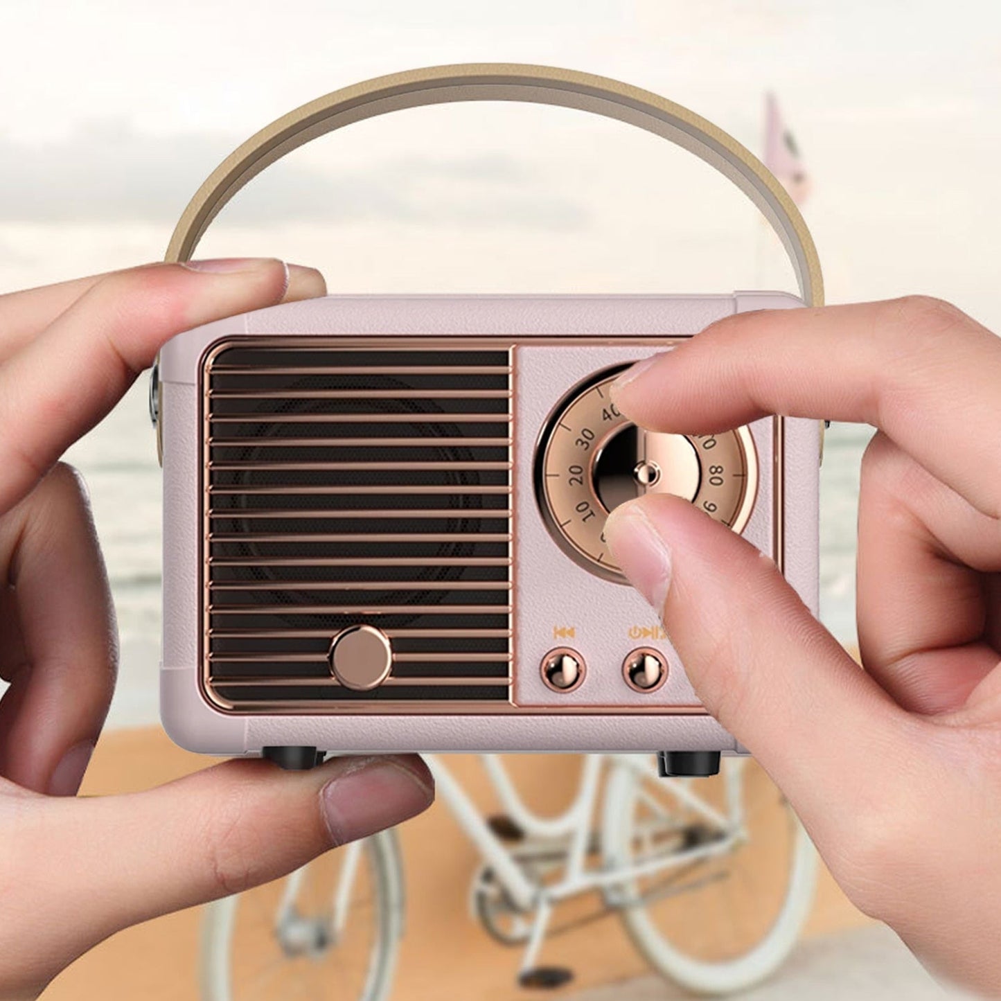 Retro Candy Bluetooth Speakers with Radio