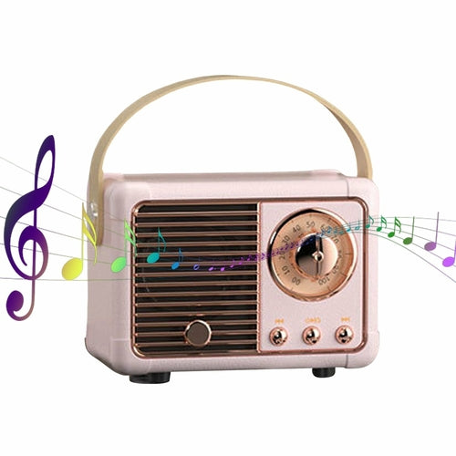 Retro Candy Bluetooth Speakers with Radio